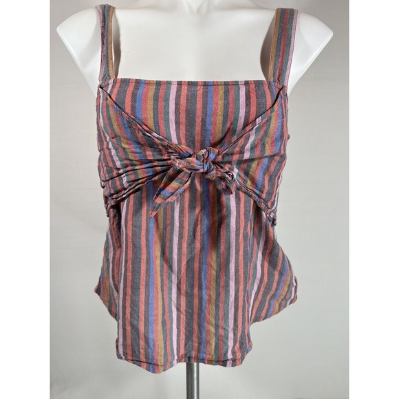 Madewell Tops - Madewell Halter Tank Striped Sleeveless Summer Minimal‎ Chic